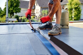 Flat Roofing in Oakdale, New York by Domi Construction Inc.